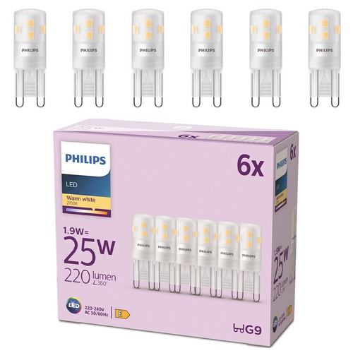 6er set philips led capsule - set,