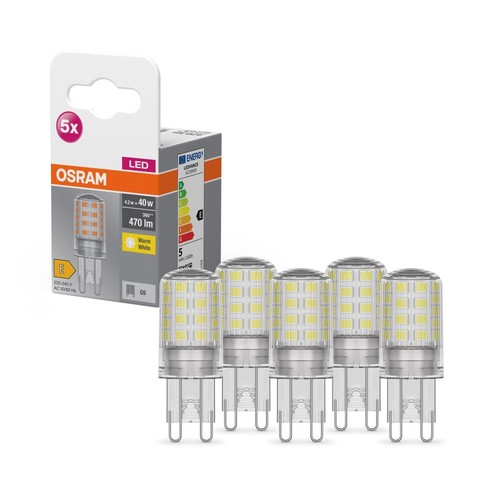 5er pack osram led lampe - led, pin