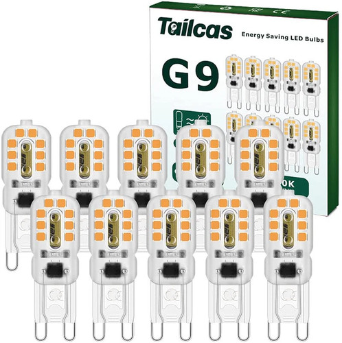 10x led warmweiss 3000k - 3w,