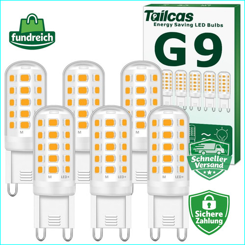 Tailcas led lampe - g9, warmweiß