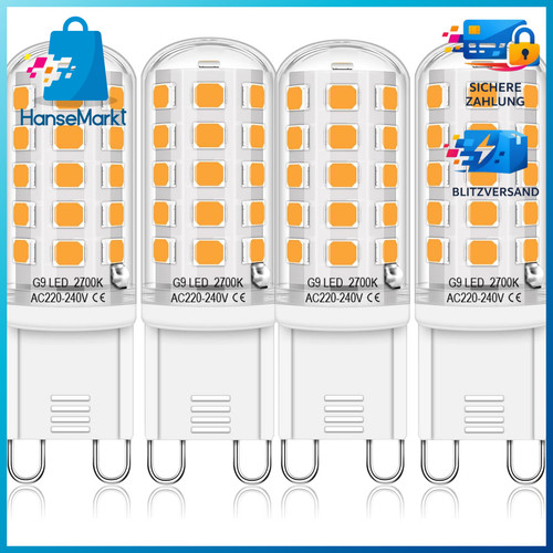 Led lampe warmweiß 2700k - g9,