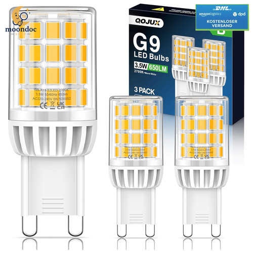 Led lampen warmweiß 5w - g9,