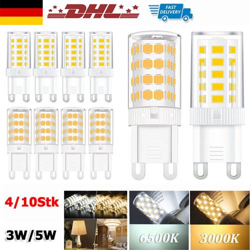 10stk led glühbirnen - 4/10stk, g9