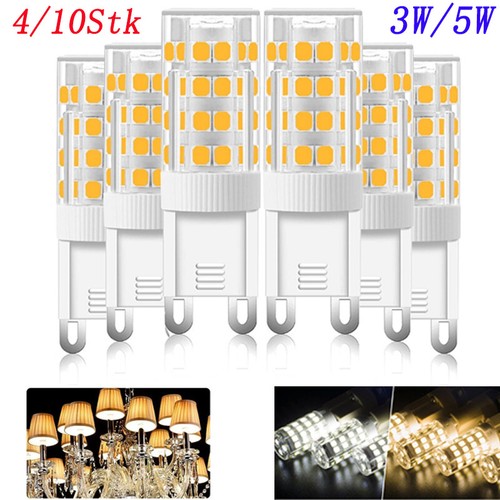 10x led birne 5w 2835 - g9, 3/5w