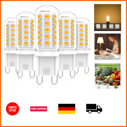 Led lampe warmweiß - g9,