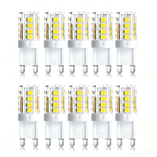 10x led warmweiss - g9, 300