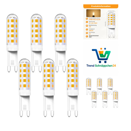 Led warmweiß 2700k - led, g9