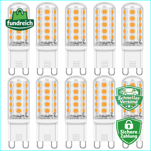Led lampe warmweiß - g9, 4w