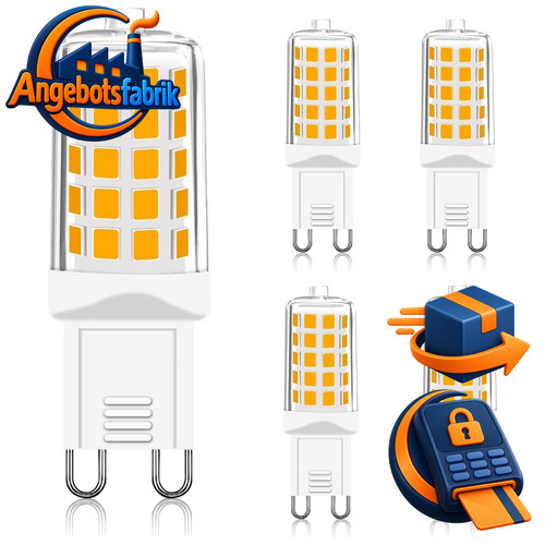 Led dimmbar warmweiß - g9,