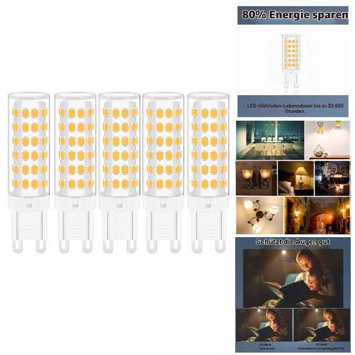 Led lampe warmweiß - g9,