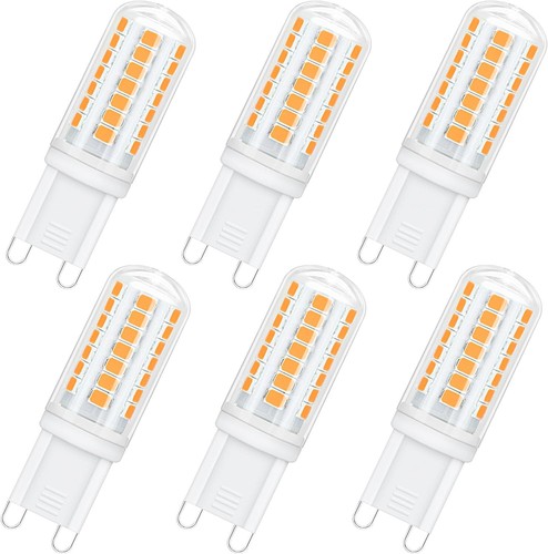 6er pack led lampen 3w - 6er-pack, g9