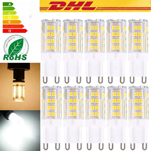 10x led warmweiss 3000k - g9,