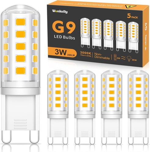 Led lampe 5er set 350lm - g9,